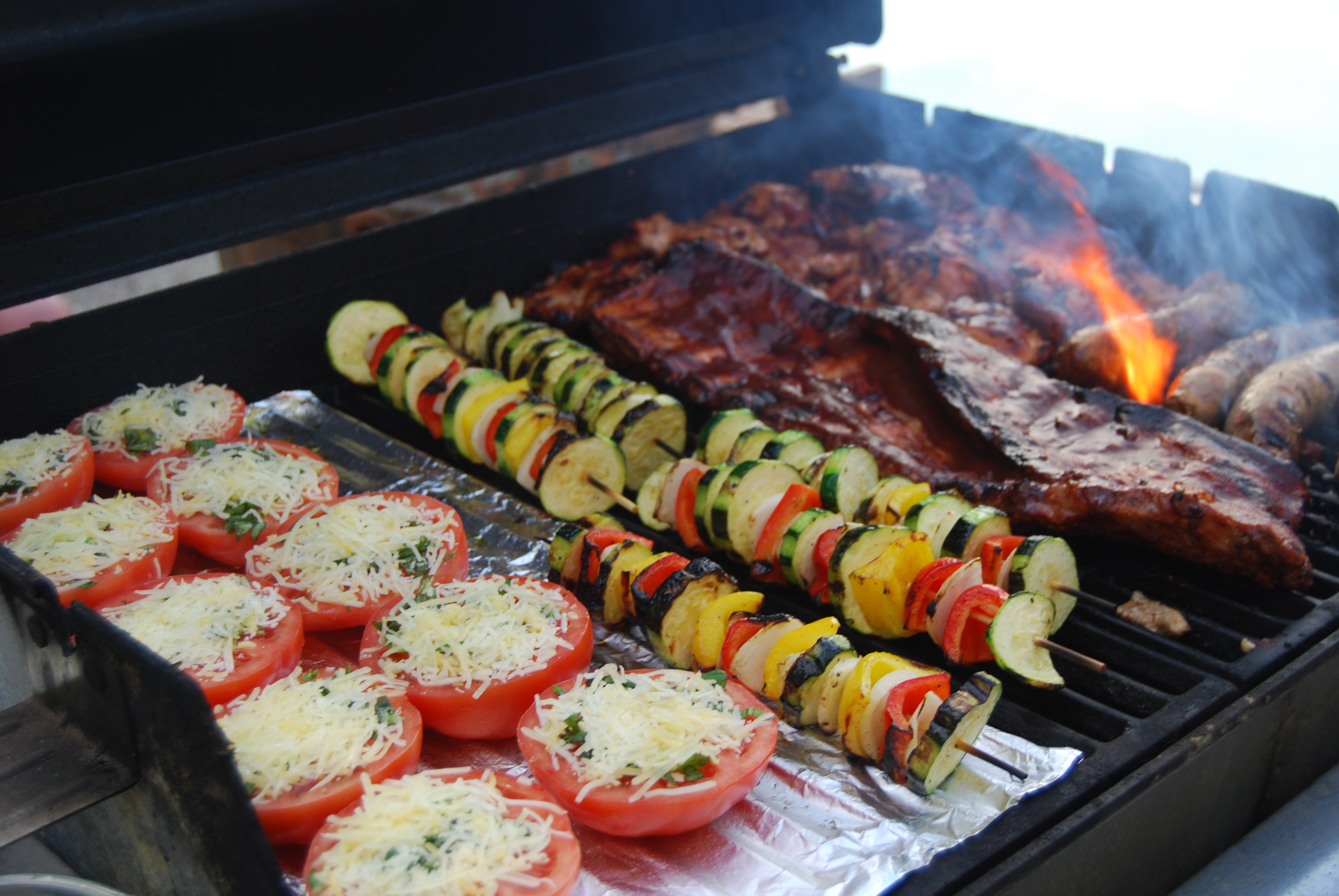 Pizza & Barbercue:Italians do it better