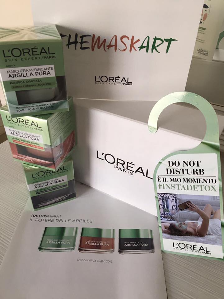 Maschera Argilla Pura L’Oreal
