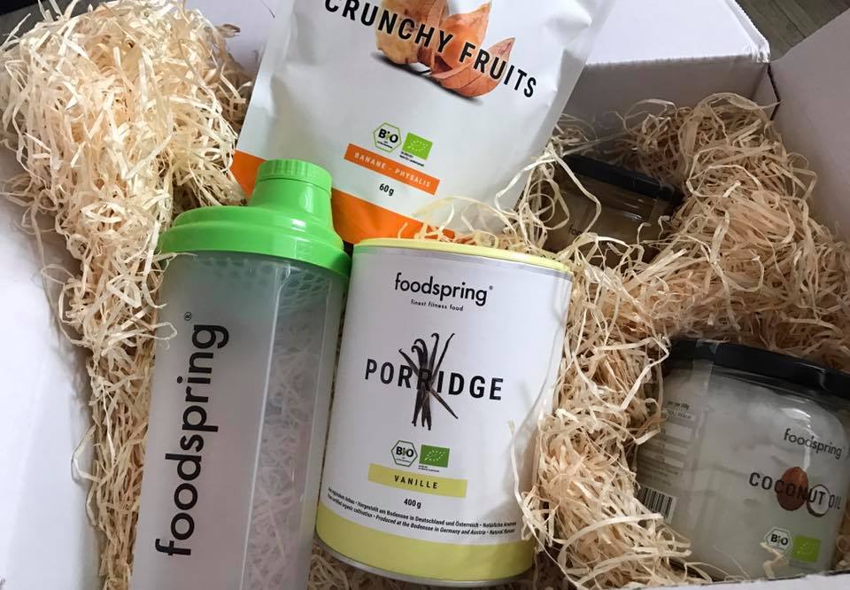 Foodspring:il mio cibo post workout