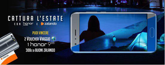 Cattura l’Estate e vinci con Honor 9 e Zalando